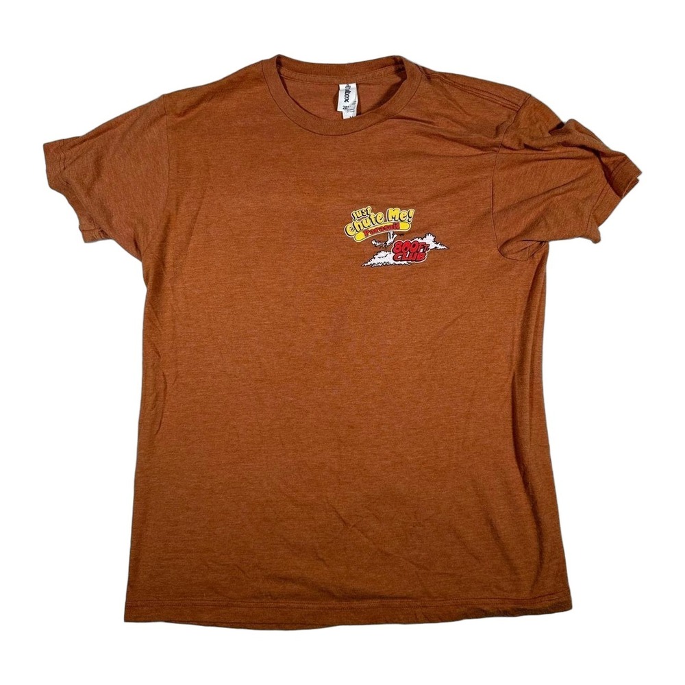 Tultex Just Chute Me Destin Florida Parasail Graphic T Shirt Mens‎ Medium